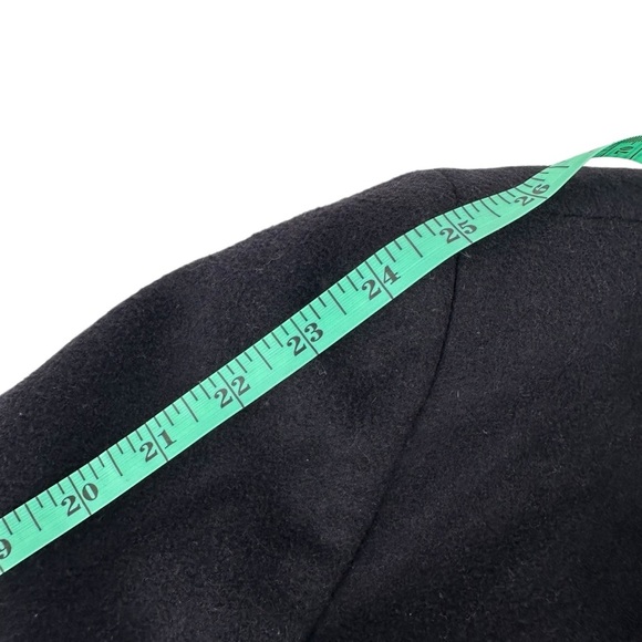 Neiman Marcus vintage heavy lined 46” chest Navy Cashmere Overcoat - Picture 2 of 16